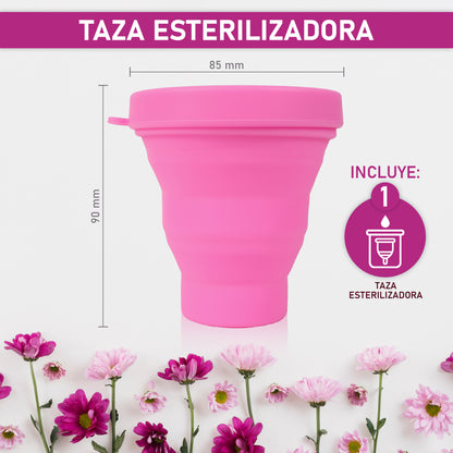 Vaso Esterilizador Plegable