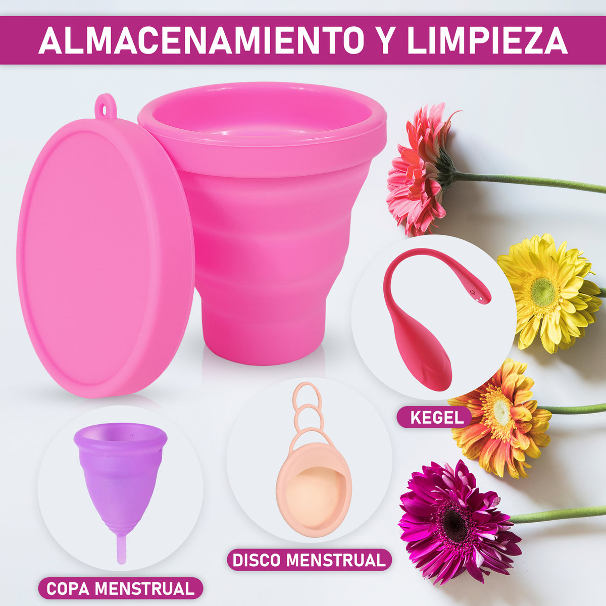 Vaso Esterilizador Plegable