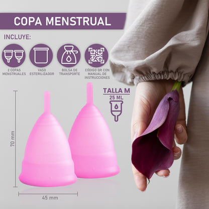 Pack Copas Menstruales Bibrad®
