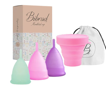 Pack de copas menstruales Talla S-M-L